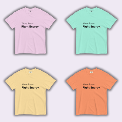 Wrong Spoon. Right Energy. - Pastel Pop, Limited Edition.