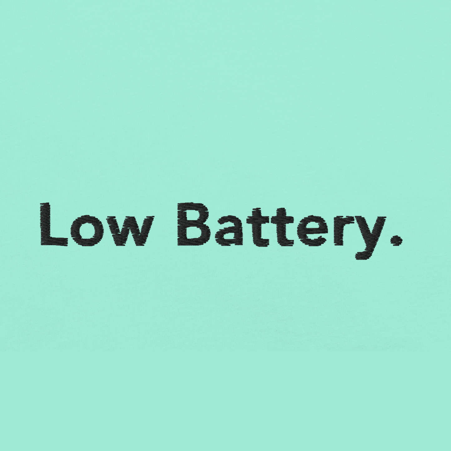 Low Battery. - Pastel Pop, Limited Edition.