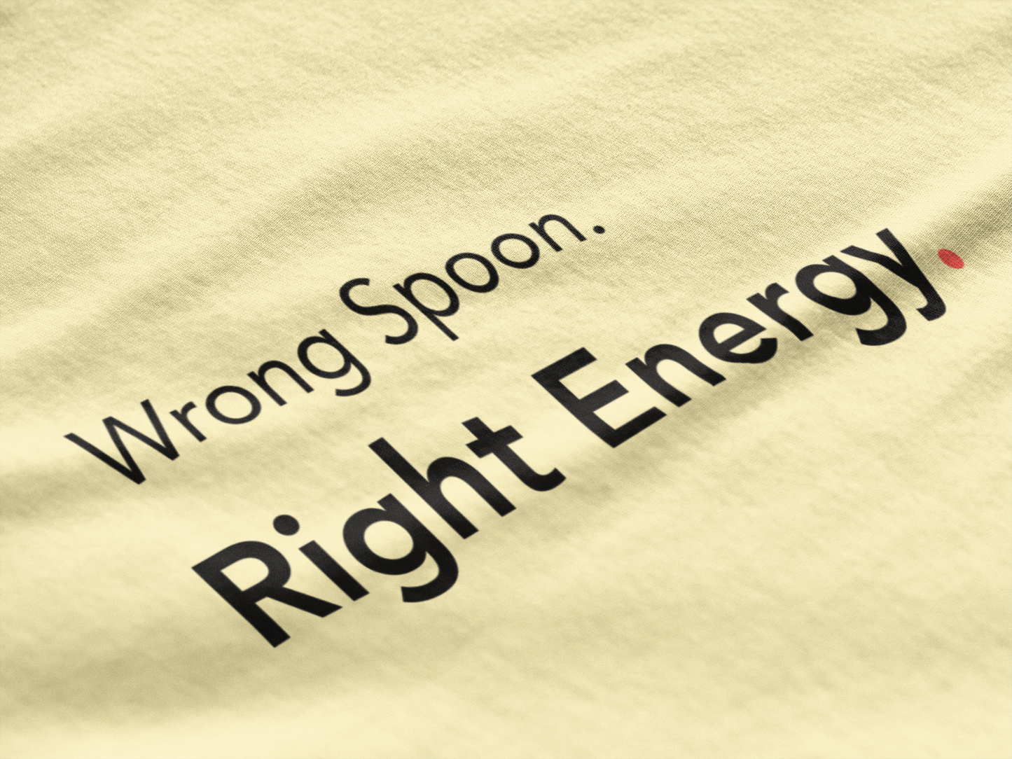 Wrong Spoon. Right Energy. - Pastel Pop, Limited Edition.