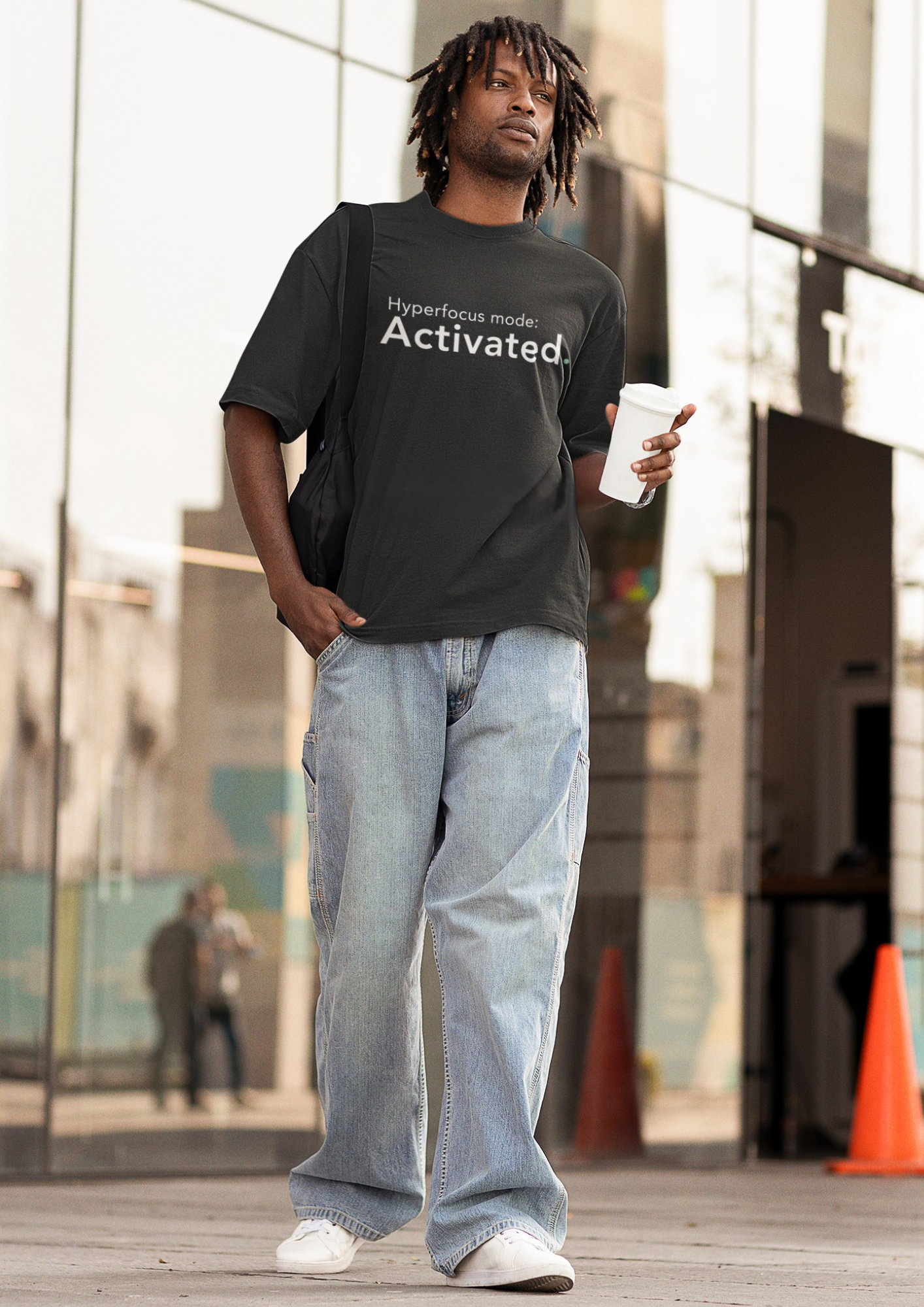 Hyperfocus - Statement Oversized Tee