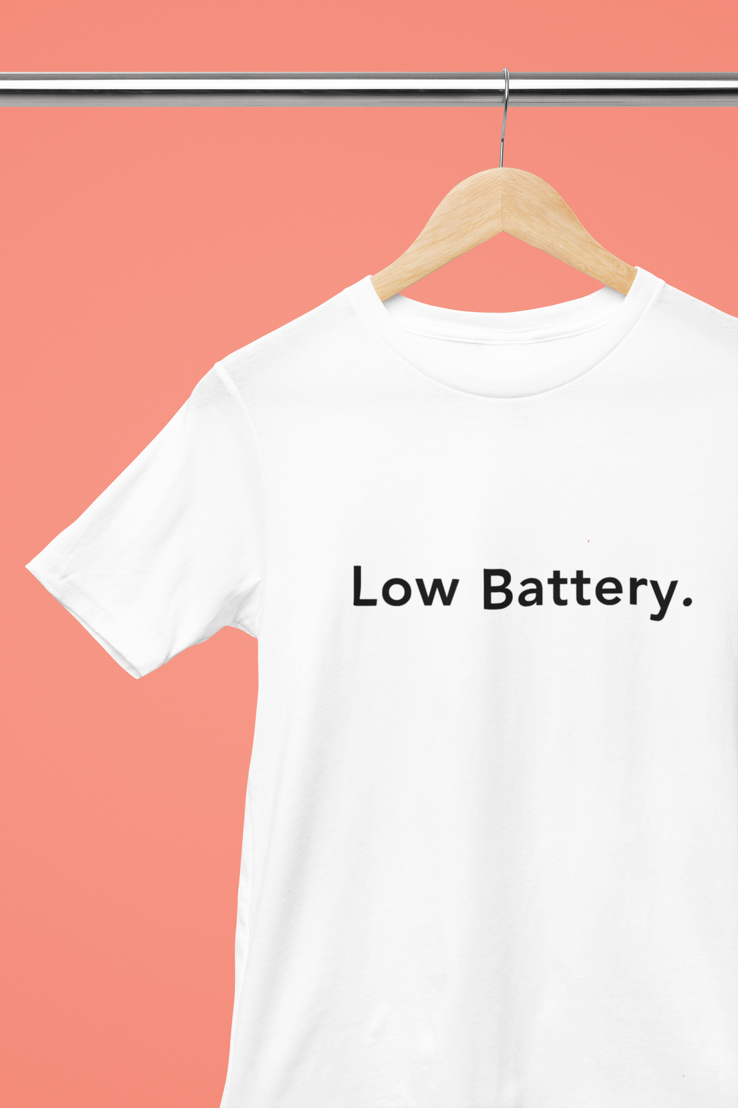 Low Battery. - Tee