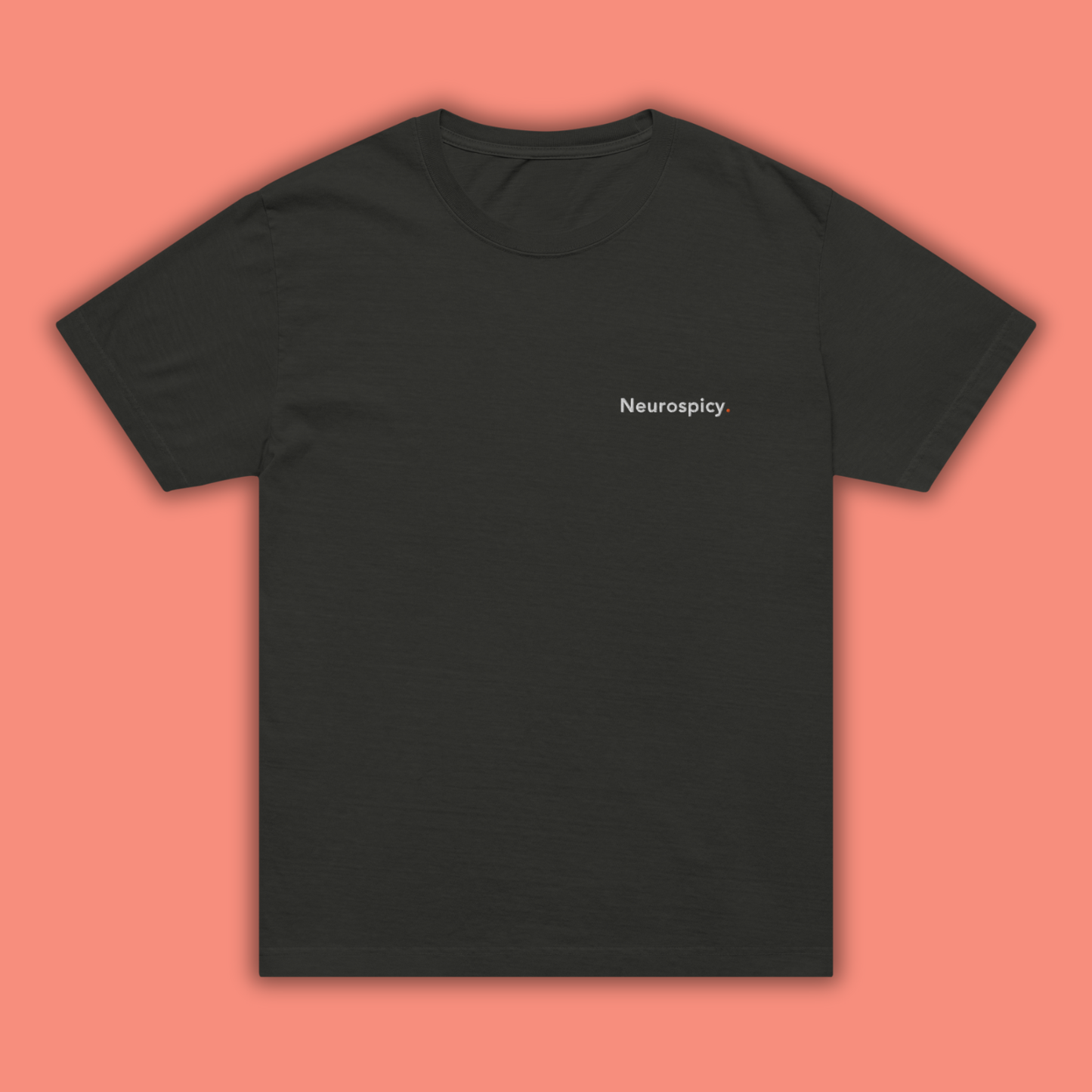 Neurospicy. - Embroidered Oversized Tee