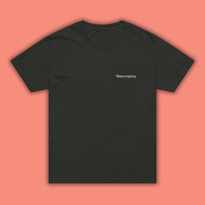 Neurospicy. - Embroidered Oversized Tee