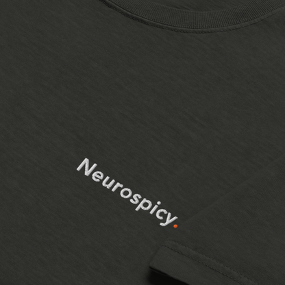 Neurospicy. - Embroidered Oversized Tee