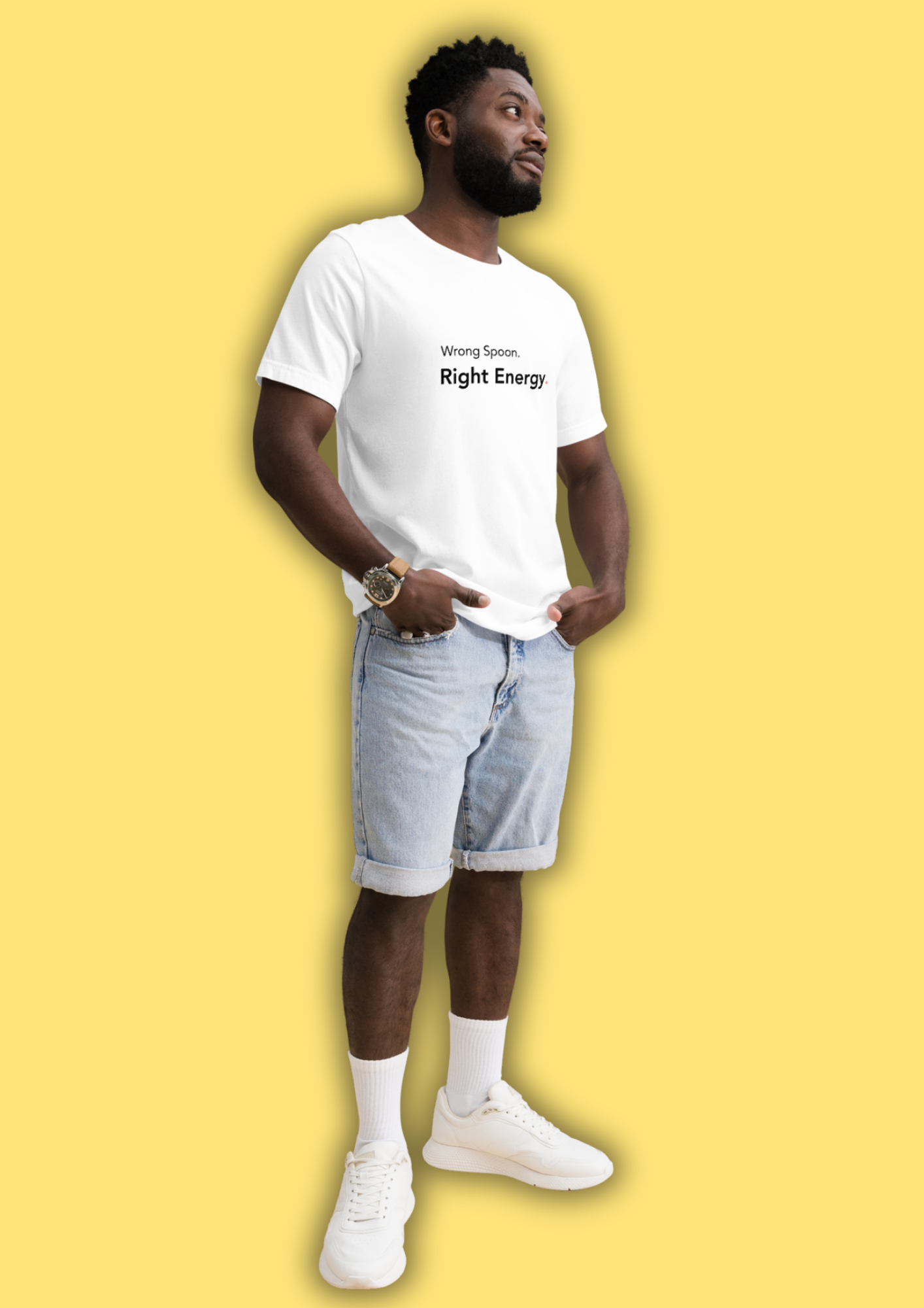 Wrong Spoon. Right Energy. -Tee